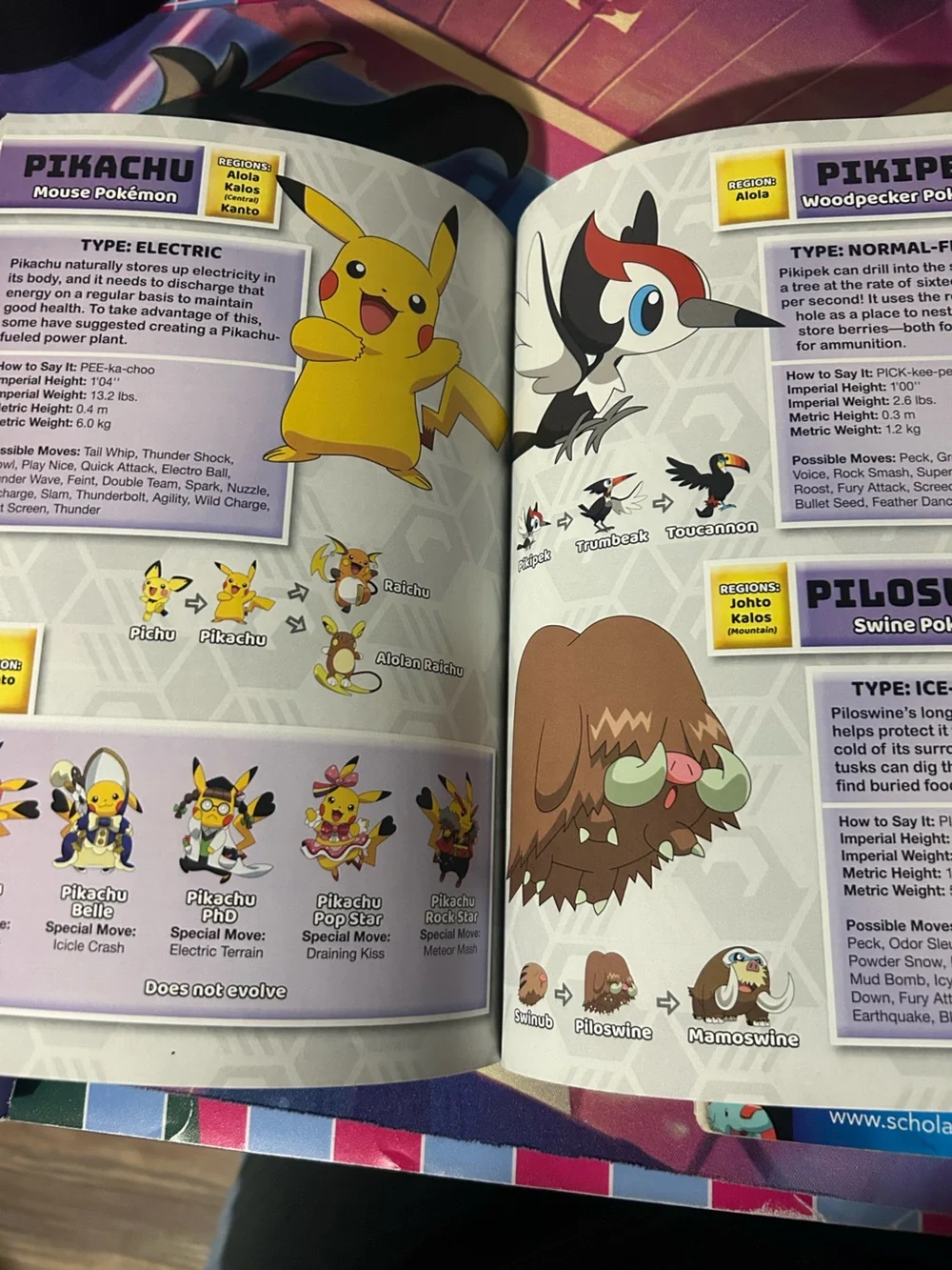 Scholastic Pokemon Deluxe Essential Handbooks & The Story Of Pokemon
